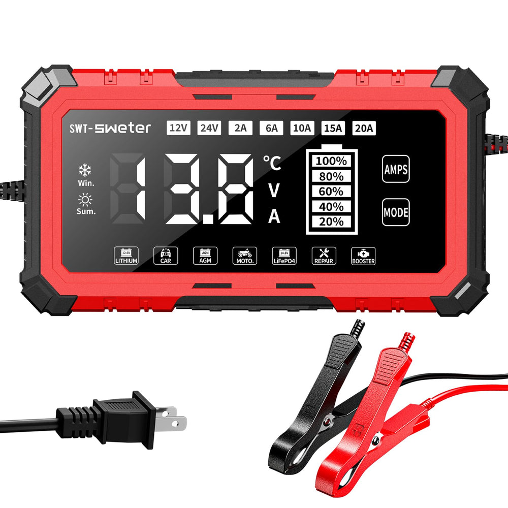 SWTsweter front panel showing ports and cooling vents for reliable charging