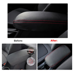 SXCY close-up of microfiber leather texture providing soft durable comfort