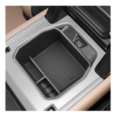 SXCY front view of console organizer showing clean fit and better storage