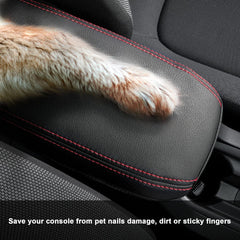 SXCY side profile showing armrest opening clearance and non-interference advantage