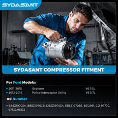 Sydasant clutch detail highlighting included clutch for straightforward installation