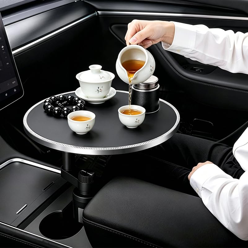 SYDSZ tray front view installed showing stable cup and tray benefit