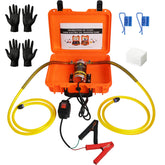 SYHXYSOO front view packed case showing portable oil pump kit and easy transport