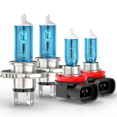 SYJIIP front packaging showing headlight bulbs and compatibility list for easy selection