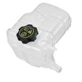 SYKRSS coolant reservoir front view showing shape and mounting for easy replacement