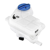 SYKRSS front view of expansion tank showing OEM fit for Audi A4