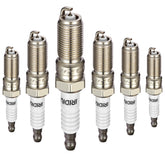 SYKRSS front packaging showing six 6509 iridium spark plugs for Ford benefits clear labeling