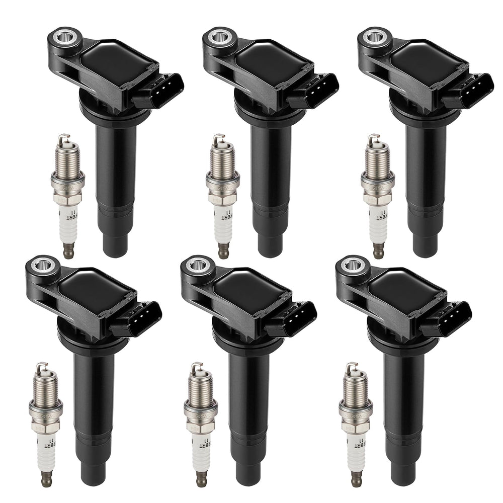 SYKRSS kit front view showing all six coils and six plugs for quick verification benefit