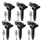 SYKRSS kit front view showing all six coils and six plugs for quick verification benefit