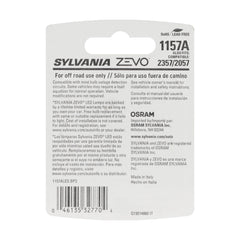 SYLVANIA 1157 ZEVO amber bulb side profile highlighting construction and fitment