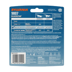 SYLVANIA 9007 SilverStar close-up of filament illustrating build quality