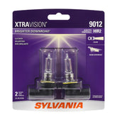 SYLVANIA 9012 front packaging showing product and clarity benefit