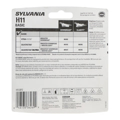 SYLVANIA H11 close-up of filament and base illustrating durable construction