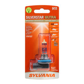 SYLVANIA H11 bulb front view showing bright white upgrade and clearer lighting