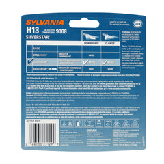 SYLVANIA H13 close-up filament detail highlighting improved focus