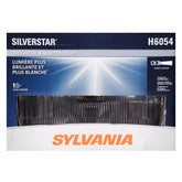 SYLVANIA H6054 front view showing reflector and bright beam benefit