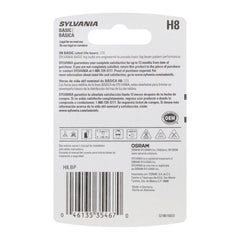 SYLVANIA H8 filament closeup highlighting durable construction benefit