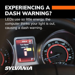 SYLVANIA mounted on flat metal surface demonstrating secure installation and heat transfer