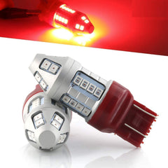 Syneticusa 7443 front view showing bright red LED face and improved visibility