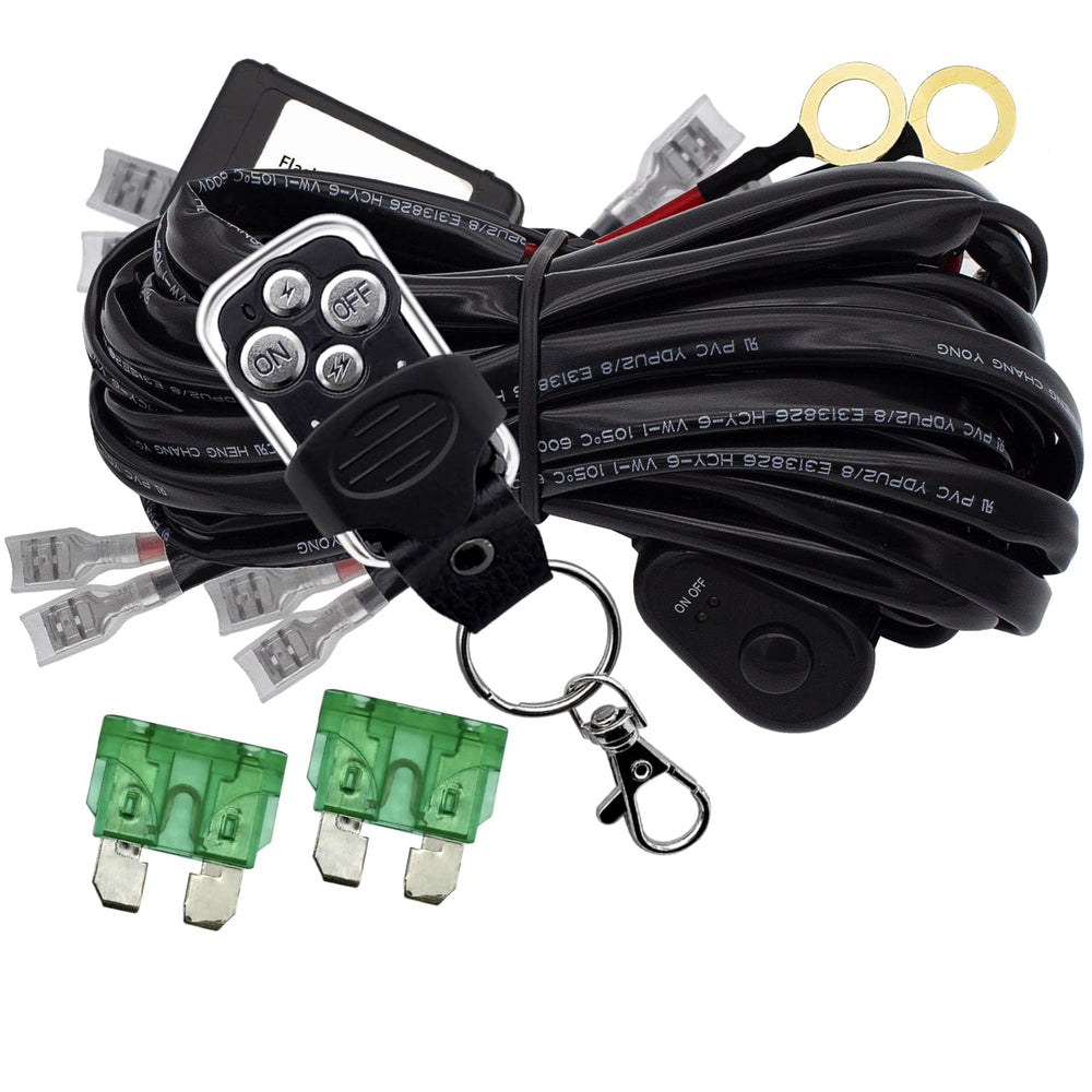Szdystar front packaging showing complete harness kit and accessories for easy install
