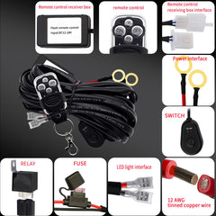 Szdystar remote switch mounted on dash with adhesive, enables remote control convenience