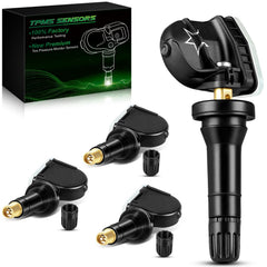SZKAIDAG TPMS sensor front view showing compact design and easy fit