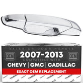 T1A chrome front view showing clean OEM-style appearance and easy replacement