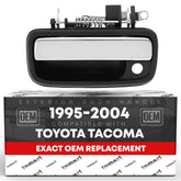 T1A front driver handle packaging showing complete part and protection, clean arrival benefit