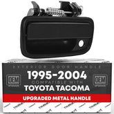 T1A front driver handle packaging showing included parts and fitment helping easy installation