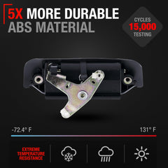 T1A installed on vehicle tailgate demonstrating proper fit and function