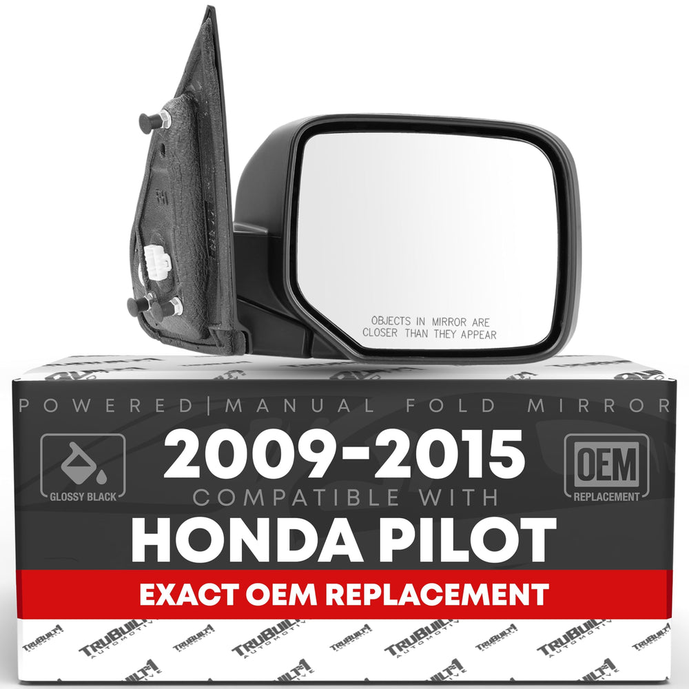 T1A passenger mirror front profile showing clean lines and ready fit