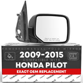 T1A passenger mirror front profile showing clean lines and ready fit