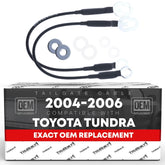 T1A tailgate cable front view showing OEM-style fittings and correct shape, restores proper support