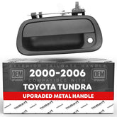 T1A front view of tailgate handle showing OEM fit and durable finish