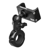 Tackform front view of mount showing compact all-metal build and secure hold