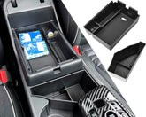 TACOBRO front view of organizer showing clean console storage and easy access