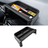 TACOBRO front view of dash organizer showing fit and finish benefits