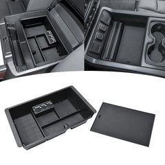 TACOBRO front installed view showing snug fit and organized console
