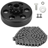 TadaMark clutch front assembly showing teeth and mounting for reliable power transfer