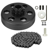 TadaMark clutch front view showing 12-tooth sprocket for quick identification and reliable torque transfer