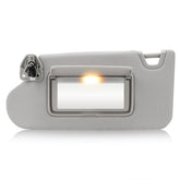 TadaMark left driver sun visor front view showing OEM-fit and clean finish