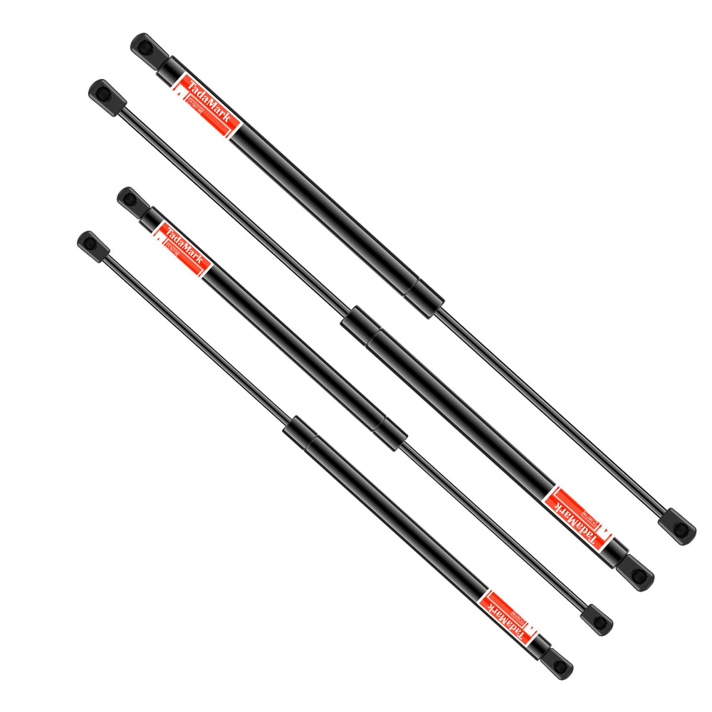 TadaMark rear hatch struts front packaging showing complete 4-piece kit and fitment