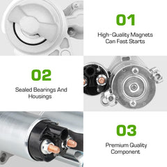 TadaMark starter electrical connector detail ensuring proper plug alignment benefit