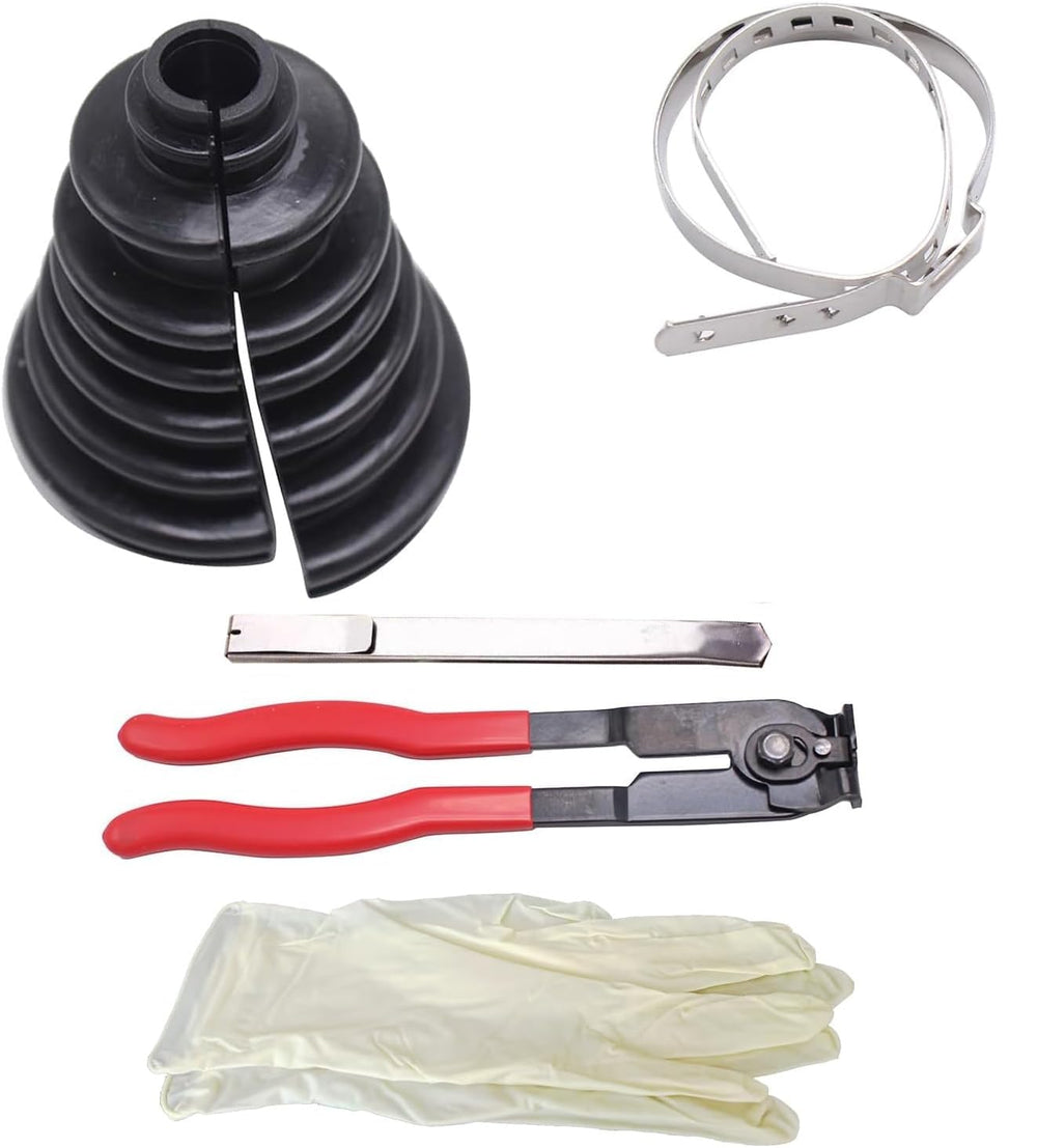 TAKPART front packaging showing split CV boot kit and included accessories for quick repair