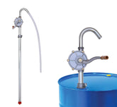 TALFIT front view of assembled drum pump showing portability and ruggedness