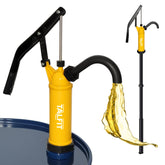 TALFIT pump front view showing compact, corrosion-resistant build and easy handling