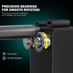 Tanfix close-up of adjustable centering cones highlighting precise positioning