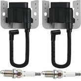 TANG ignition coil front view showing mounting points and compact design for easy replacement