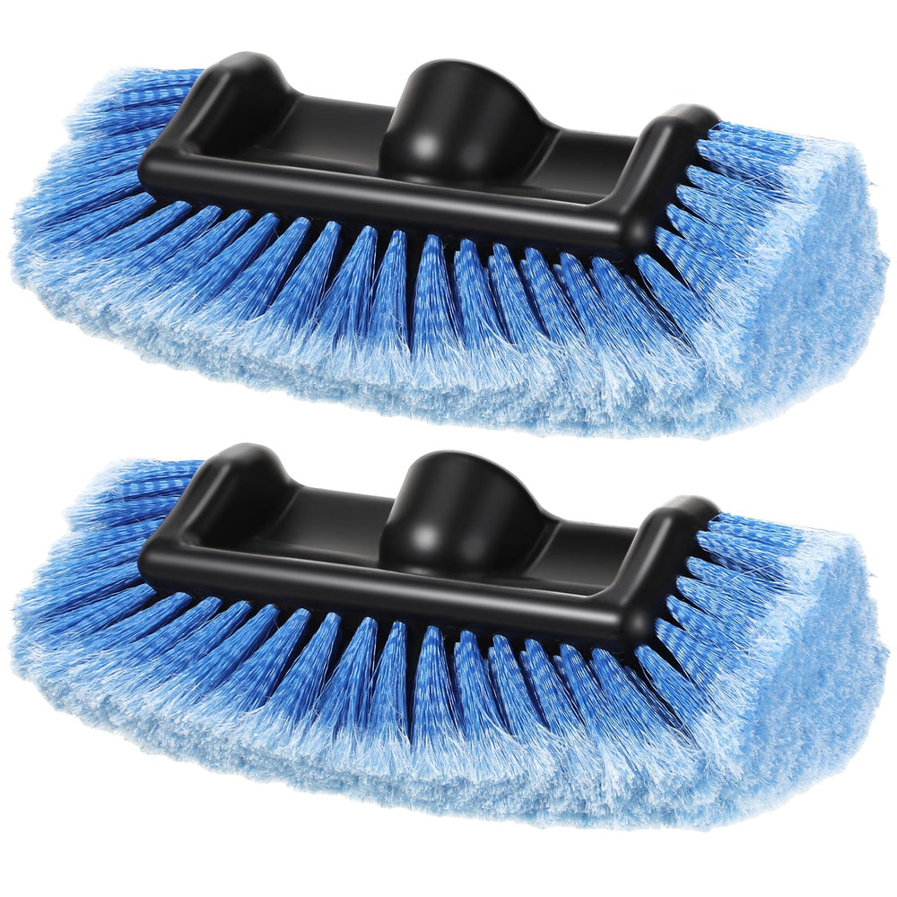 Tanlade front view of brush head showing shape and color for easy identification and benefit
