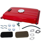 Tapa front view replacement tank showing clean fit and durable finish benefit